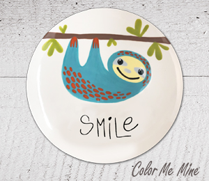 Torrance Sloth Smile Plate
