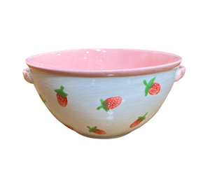 Torrance Strawberry Print Bowl