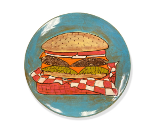 Torrance Hamburger Plate