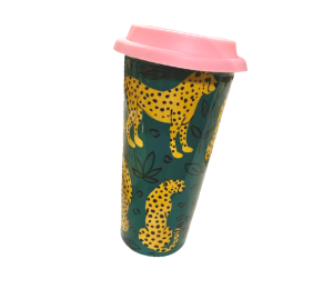 Torrance Cheetah Travel Mug