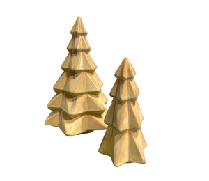 Torrance Rustic Glaze Faceted Trees