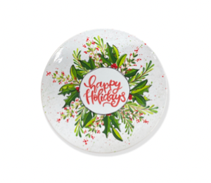 Torrance Holiday Wreath Plate
