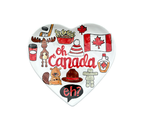 Torrance Canada Heart Plate