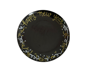 Torrance New Year Confetti Plate