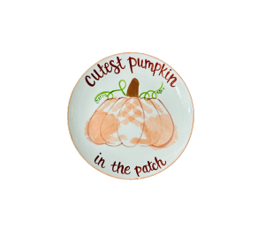Torrance Cutest Pumpkin Plate