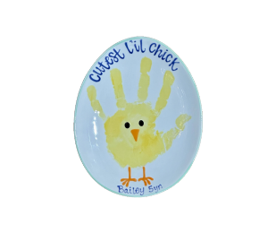 Torrance Little Chick Egg Plate