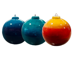 Torrance Jewel Toned Ombre Ornament