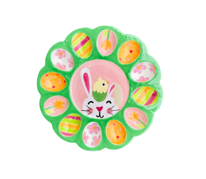 Torrance Easter Sherbet Egg Plate