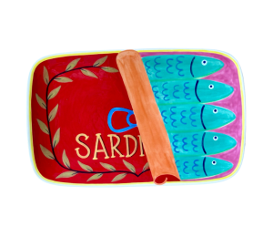 Torrance Sardines Dinner Plate