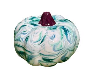 Torrance Teal Shaving Cream Pumpkin