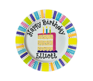 Torrance Birthday Cake Plate
