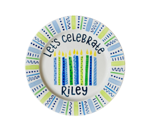Torrance Let's Celebrate Plate