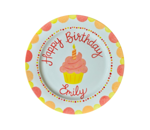 Torrance Birthday Cupcake Plate